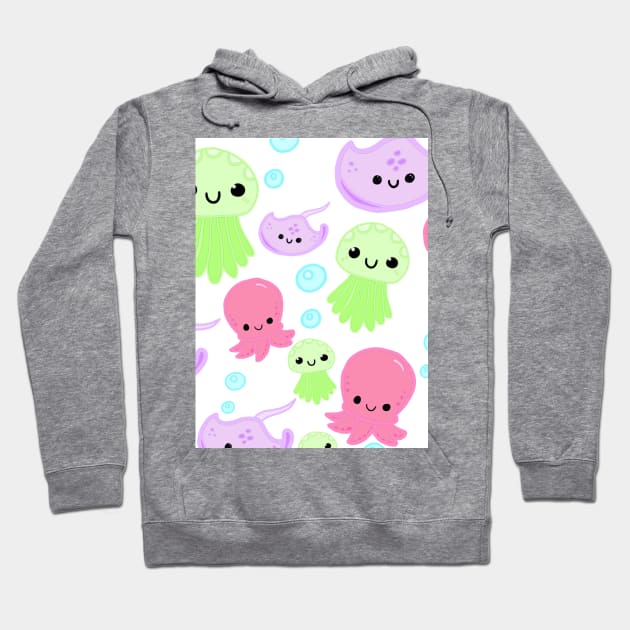 Kawaii under the sea Hoodie by SturgesC